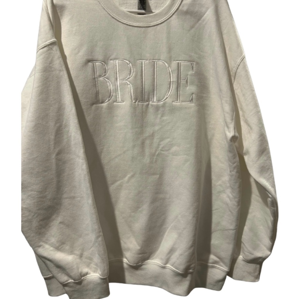 Gildan White Bride Sweatshirt
